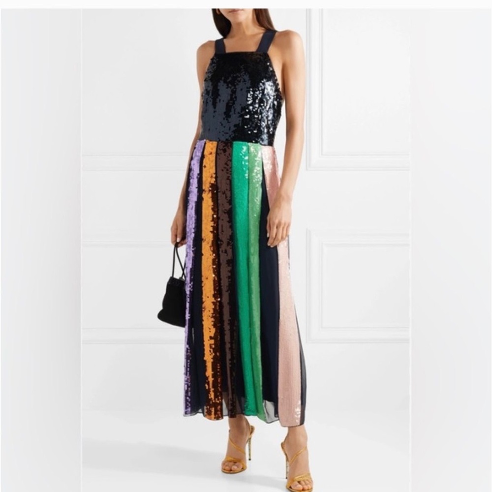 TIBI sequin dress